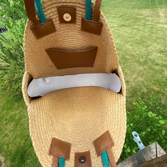 Rattan Bag Straw Purse 🌸 - Picture 3 of 3